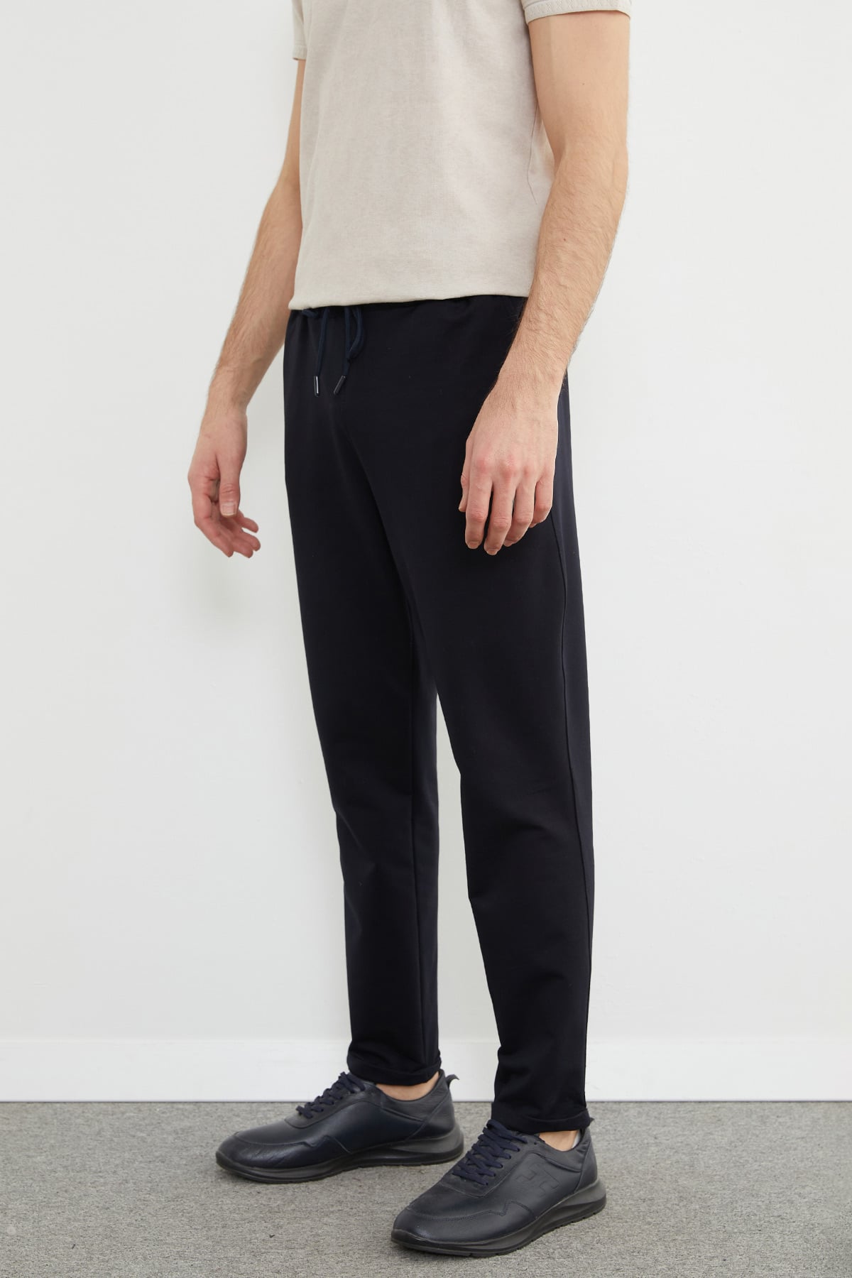 Beli Bağlamalı Duble Paça Pantolon 7
