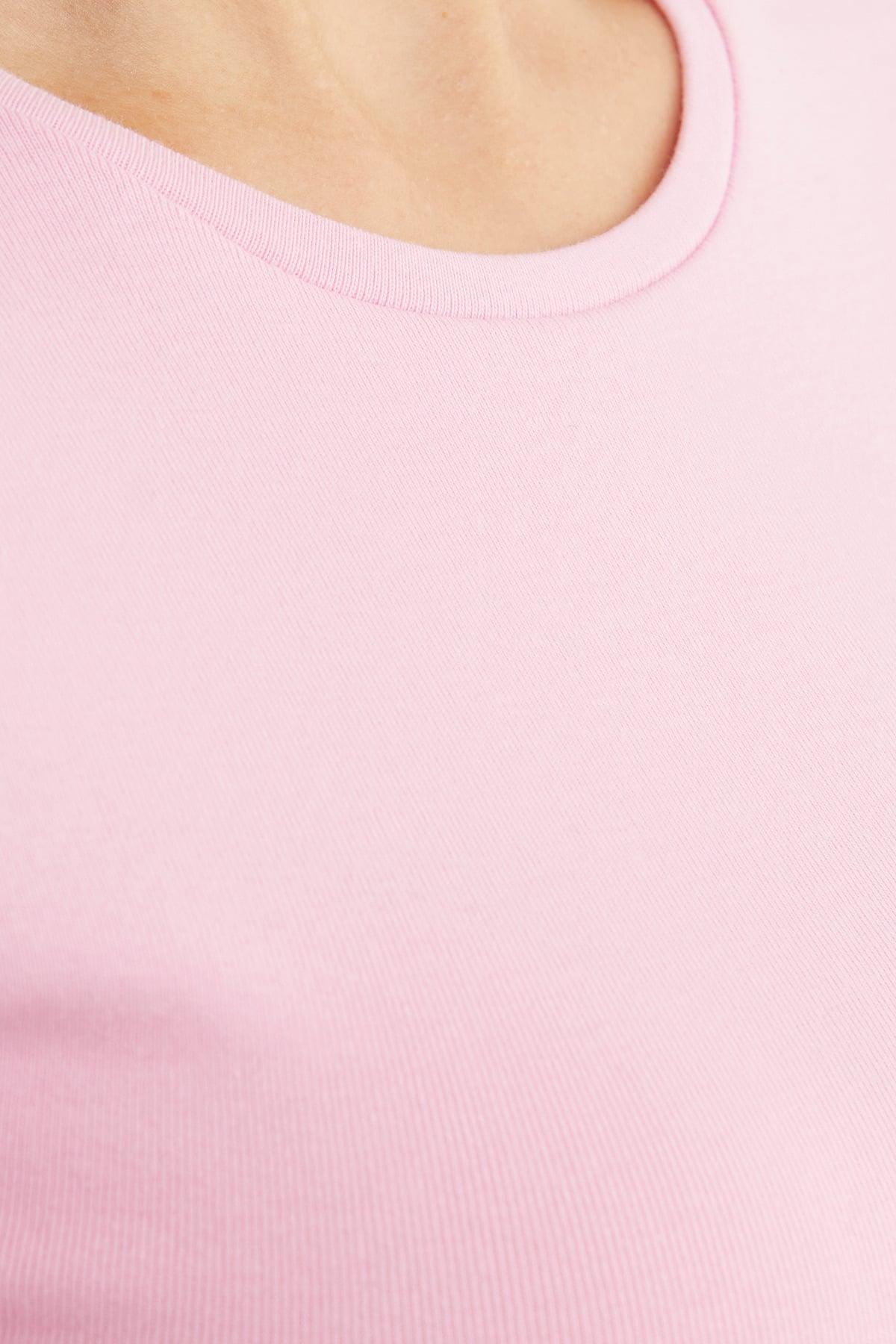 Basic Bisiklet Yaka Uzun Kollu Crop Body 6