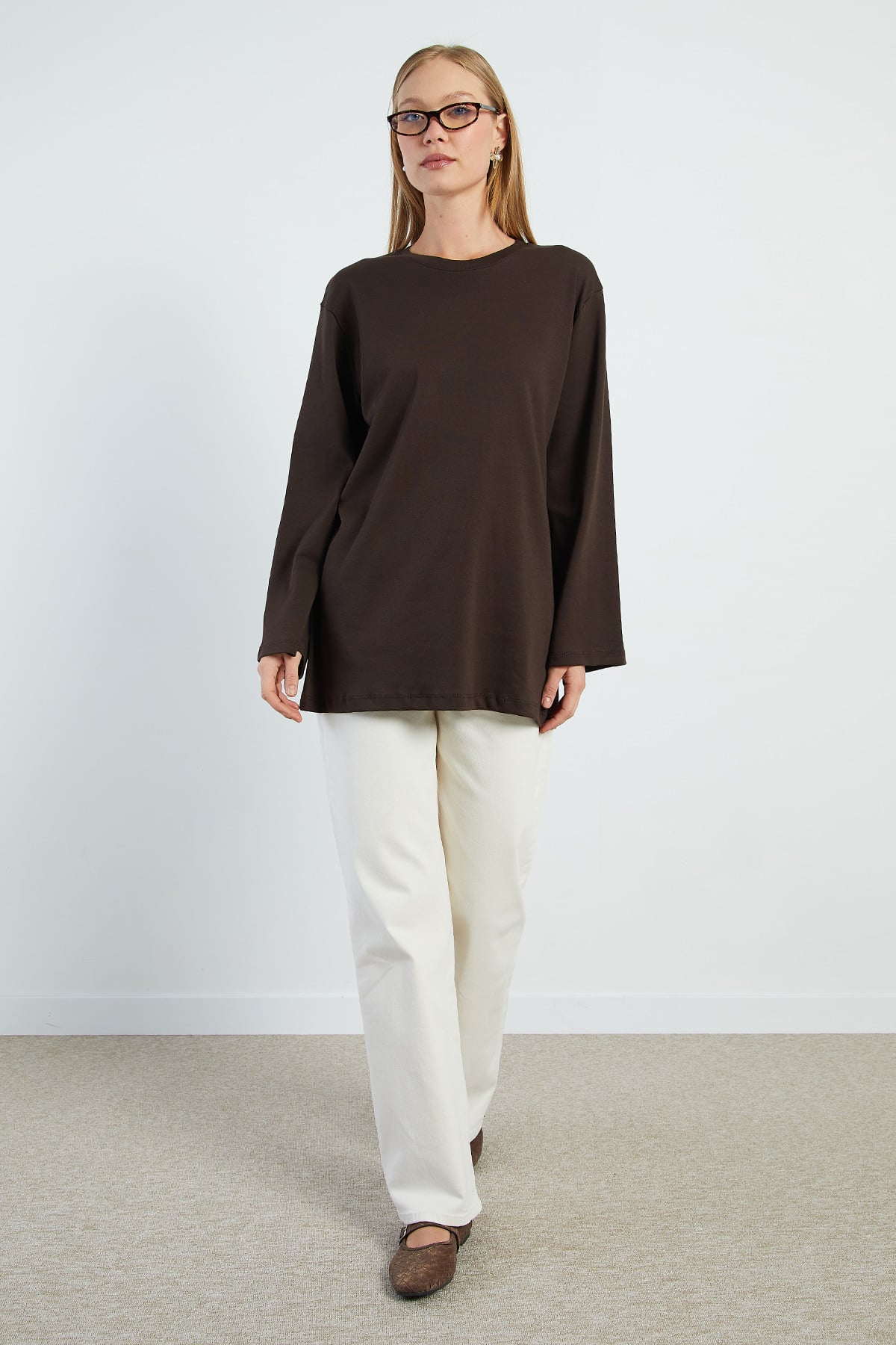 Fullamodest Basic Geniş Kol Tunik 5