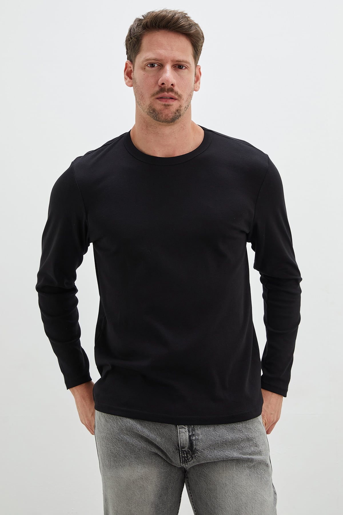 Basic Bisiklet Yaka Body