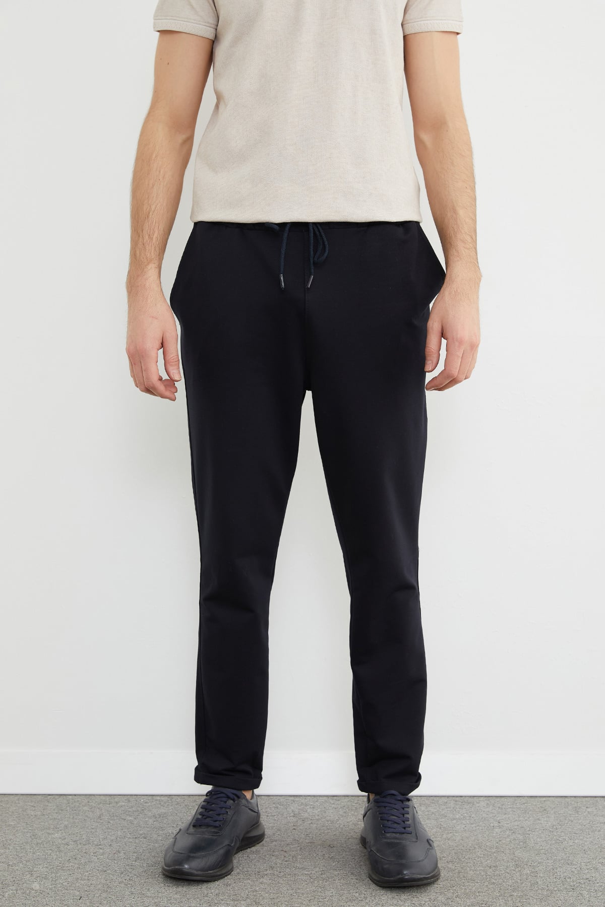 Beli Bağlamalı Duble Paça Pantolon 2