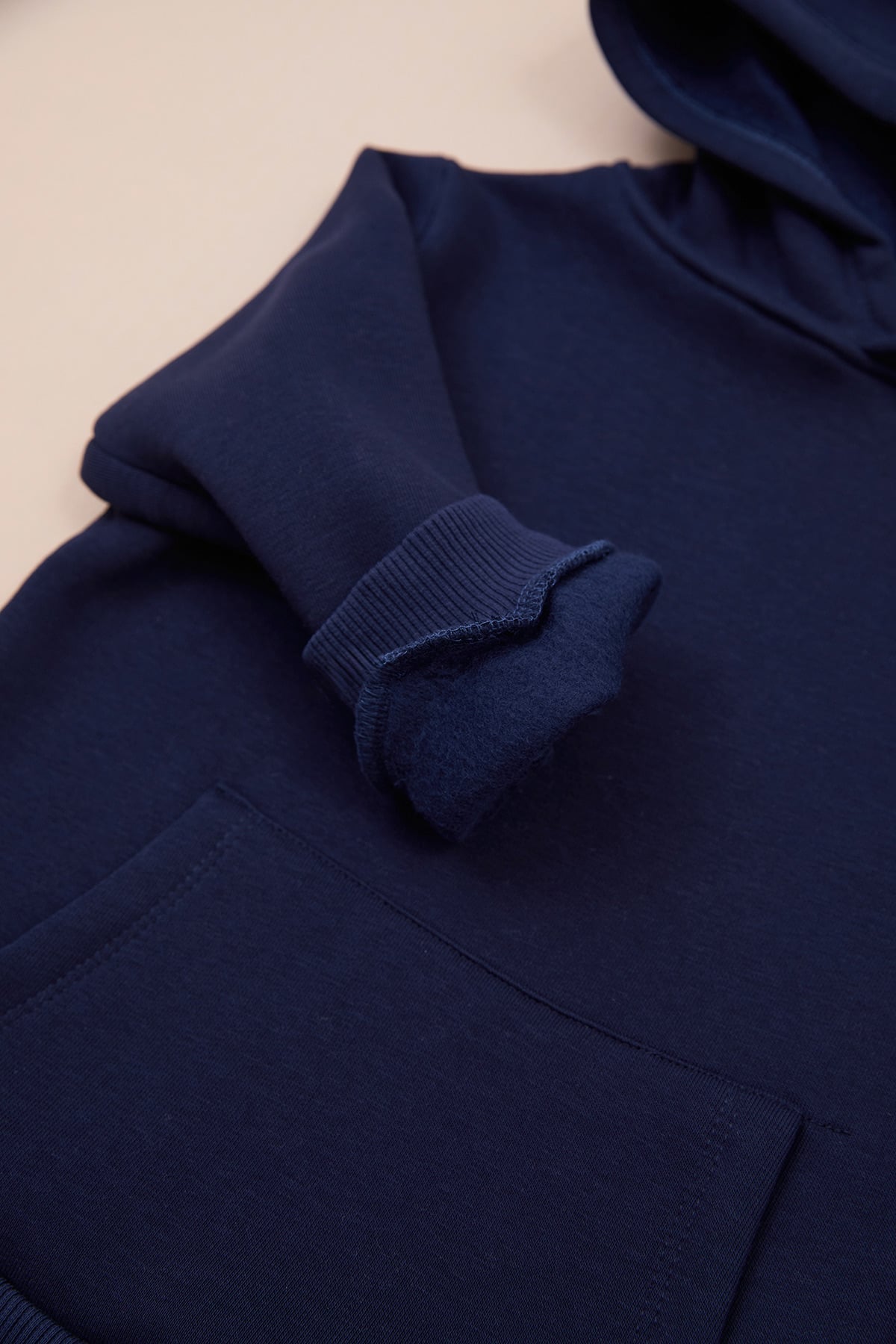 3 İplik Kanguru Cepli Kapüşonlu Unisex Çocuk Sweatshirt 4