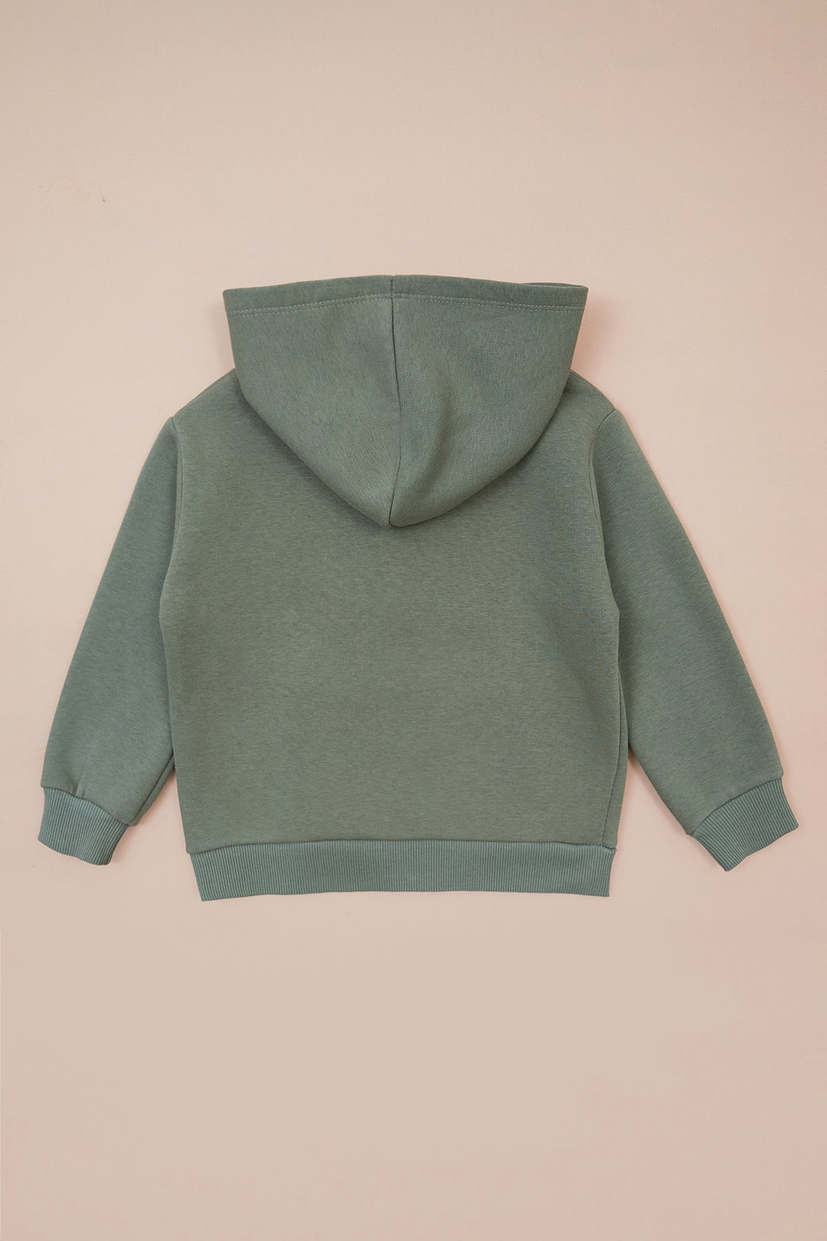 3 İplik Kapüşonlu Fermuarlı Unisex Çocuk Sweatshirt 6