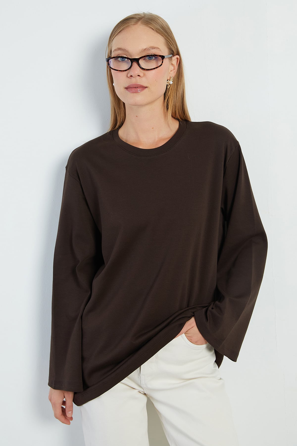 Fullamodest Basic Geniş Kol Tunik