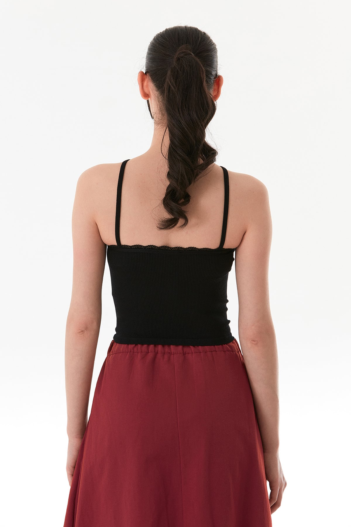 Fitilli Çapraz Askılı Crop Body 3