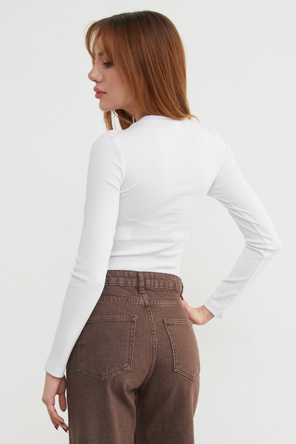 Ayıcık Nakışlı Crop Body 6