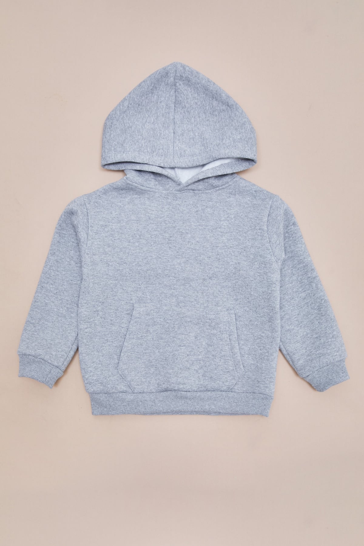 3 İplik Kanguru Cepli Kapüşonlu Unisex Çocuk Sweatshirt 4