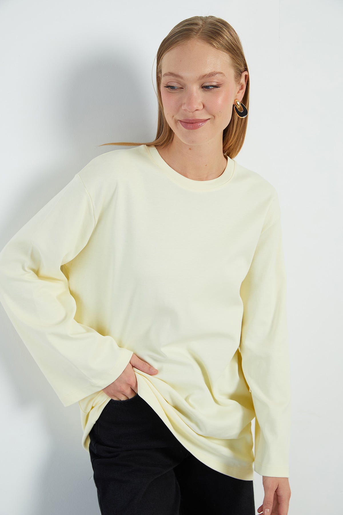 Fullamodest Basic Geniş Kol Tunik 6