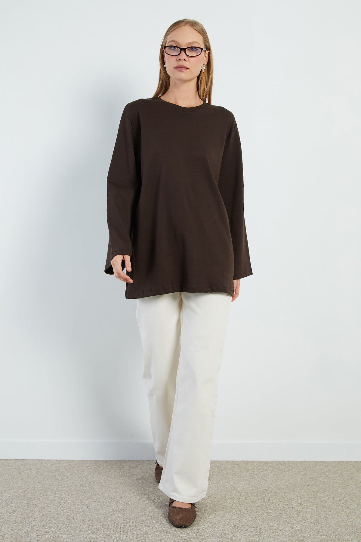 Fullamodest Basic Geniş Kol Tunik 4