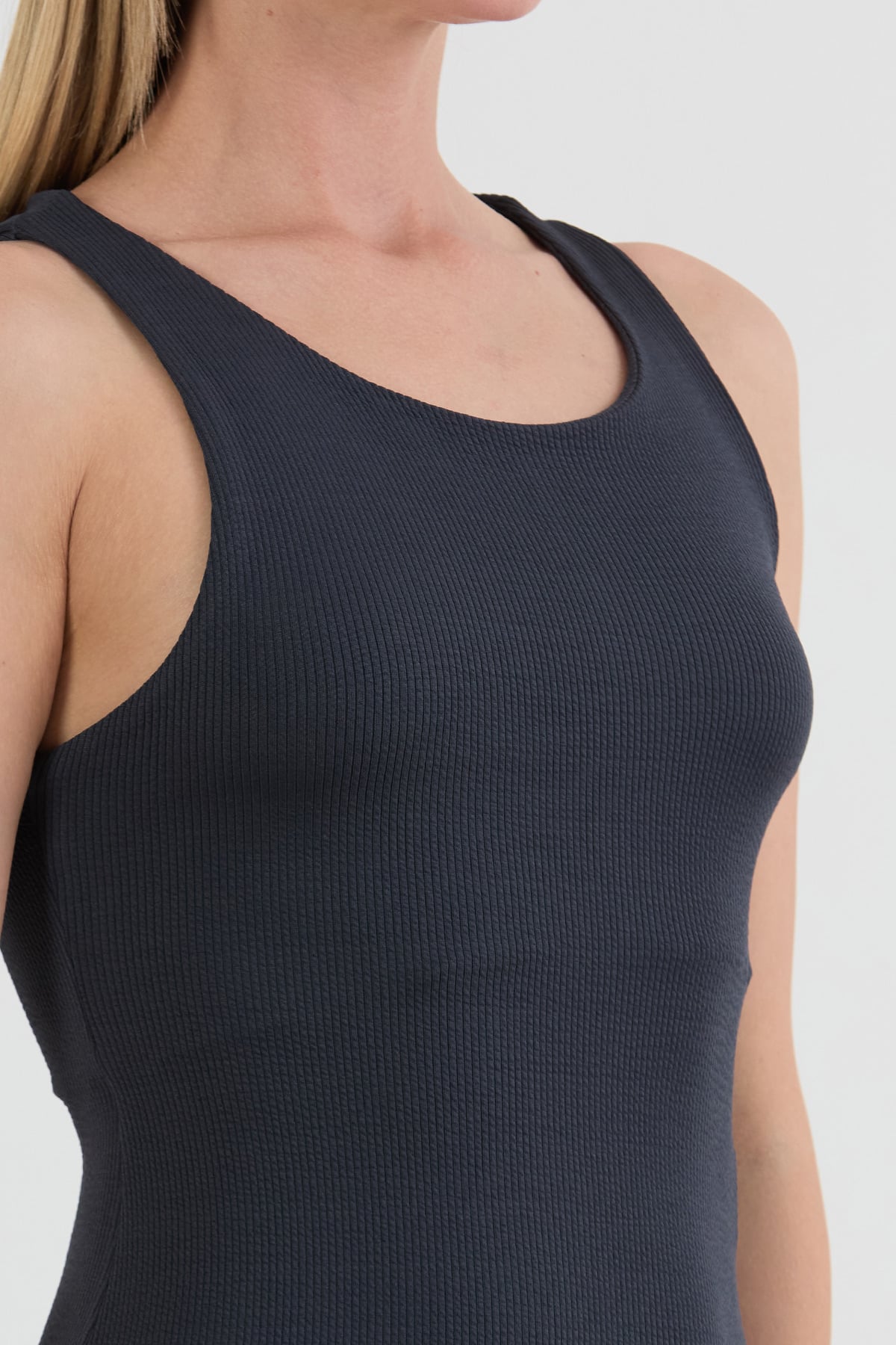Basic Fitilli Yırtmaçlı Elbise 6