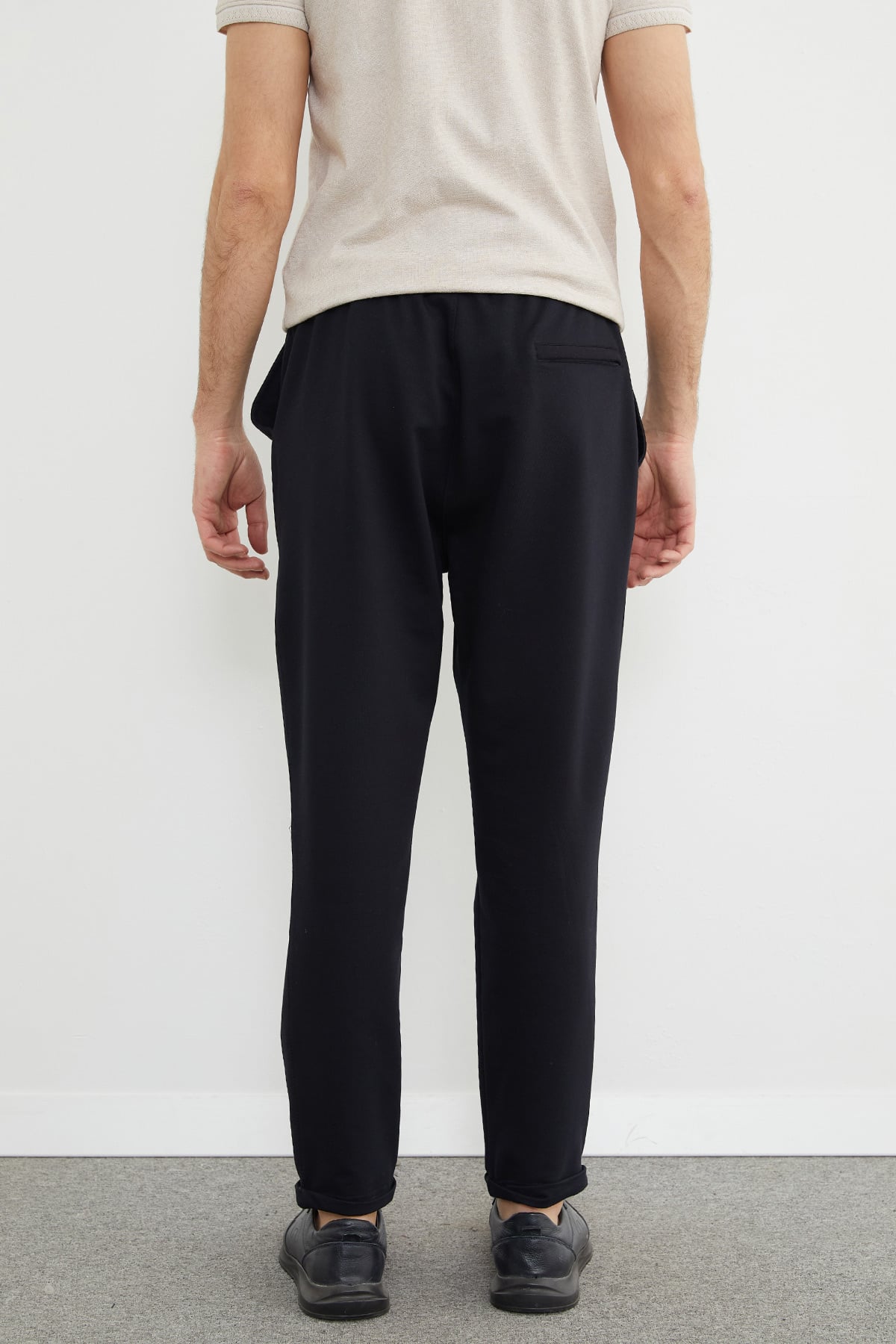 Beli Bağlamalı Duble Paça Pantolon 8