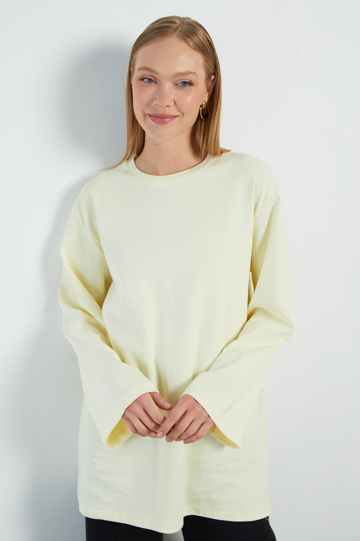 Fullamodest Basic Geniş Kol Tunik 7