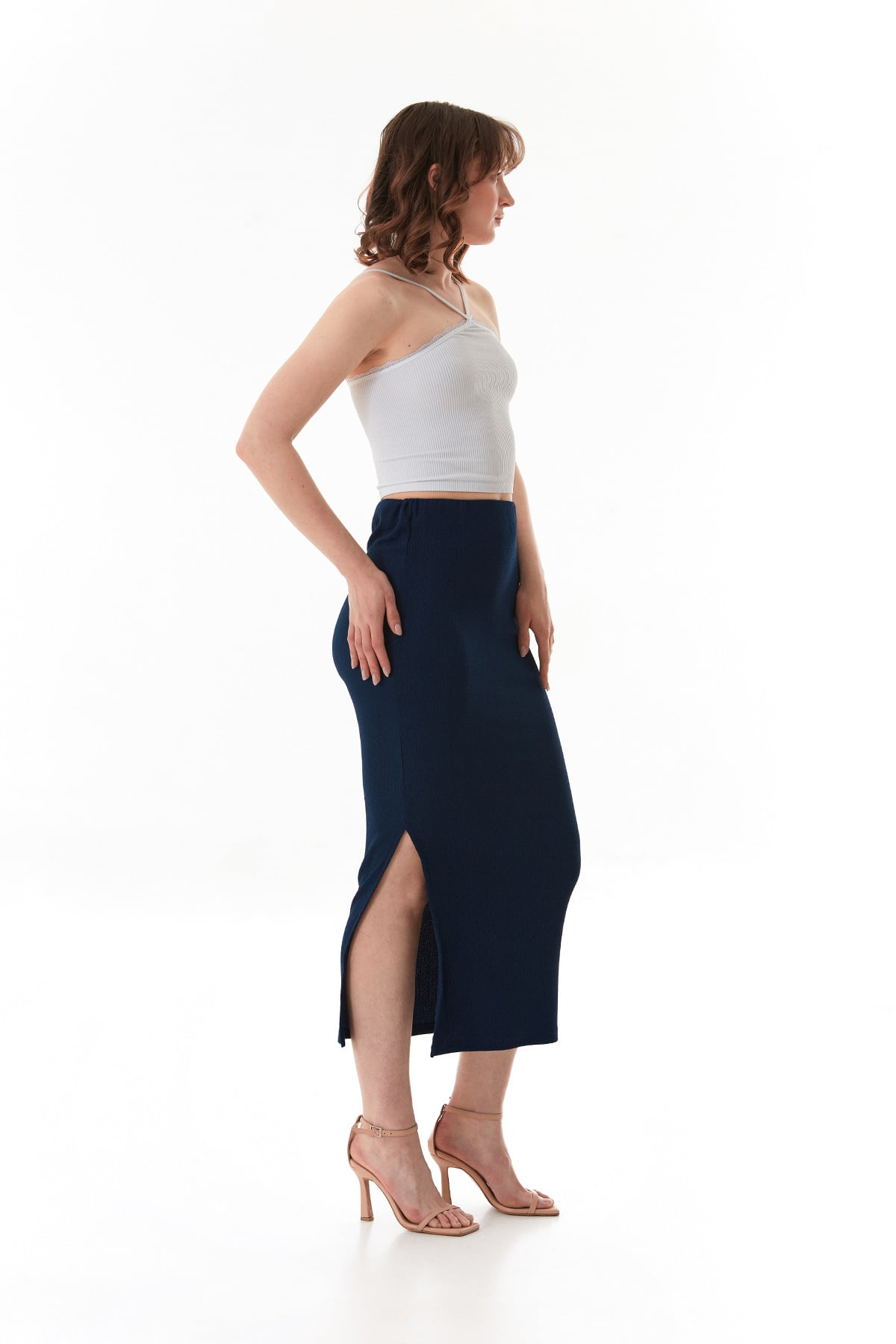 Fitilli Çapraz Askılı Crop Body 5