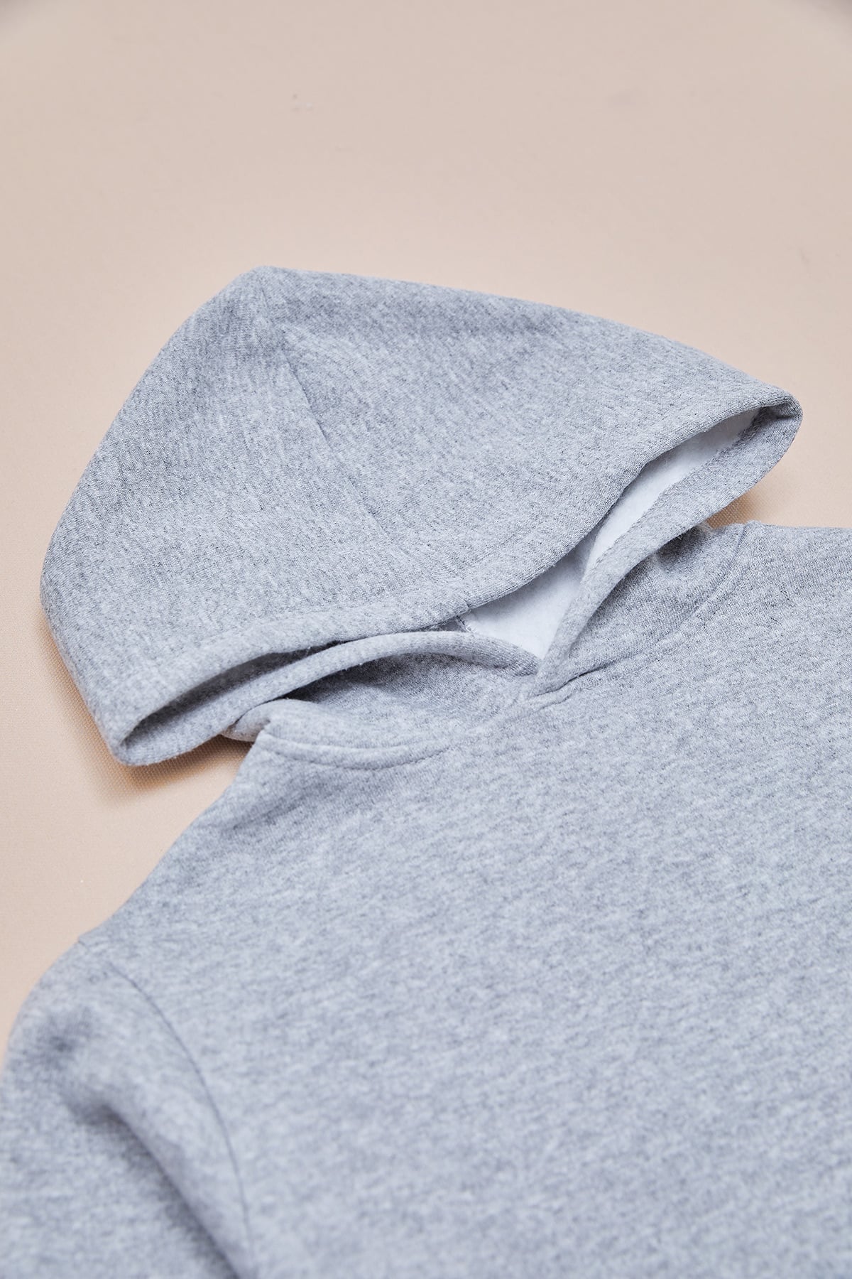 3 İplik Kanguru Cepli Kapüşonlu Unisex Çocuk Sweatshirt 5