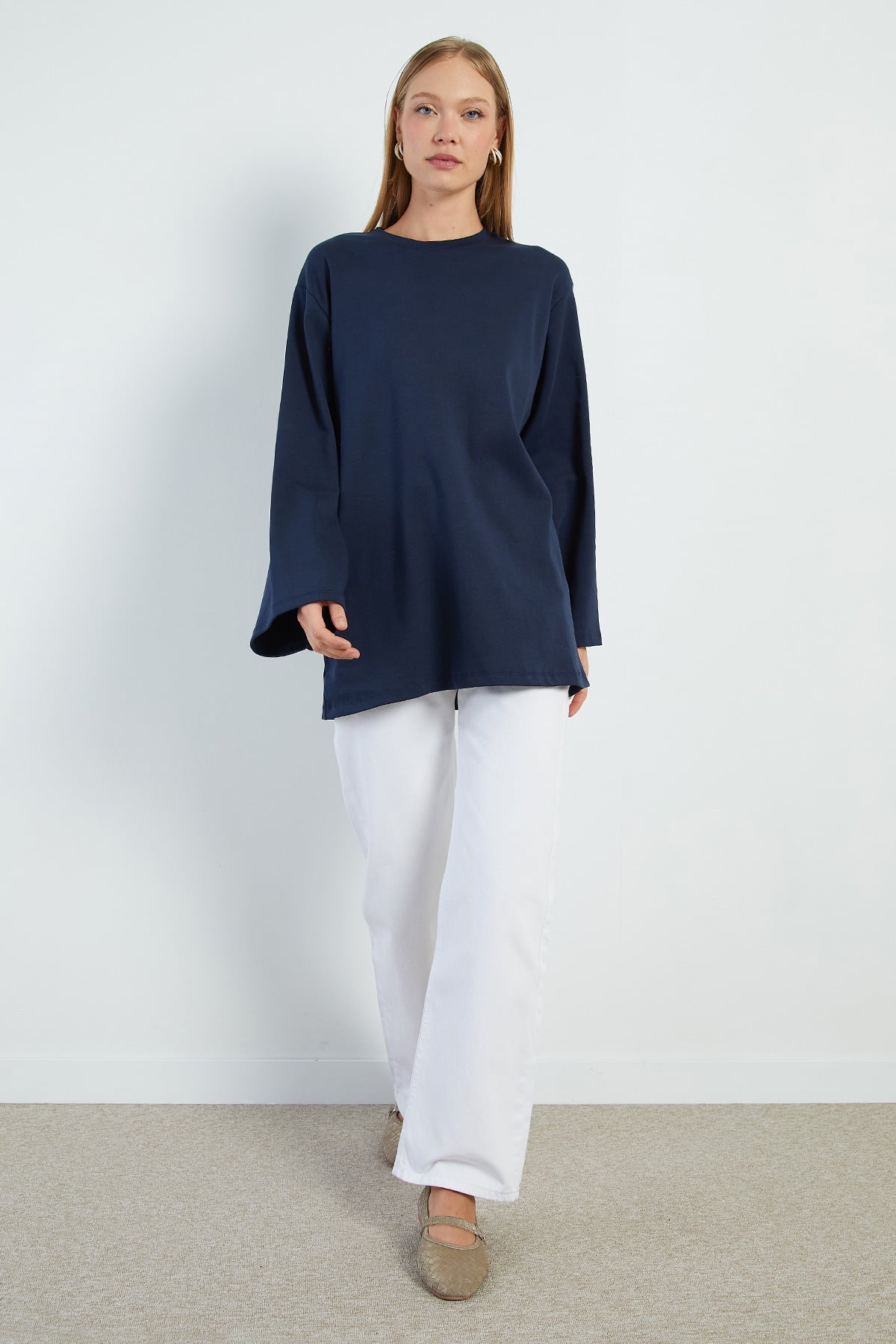 Fullamodest Basic Geniş Kol Tunik 4