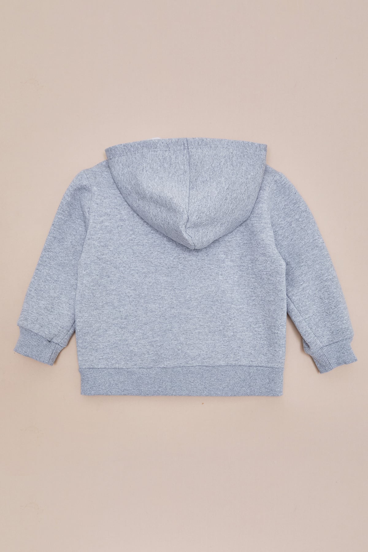 3 İplik Kapüşonlu Fermuarlı Unisex Çocuk Sweatshirt 6