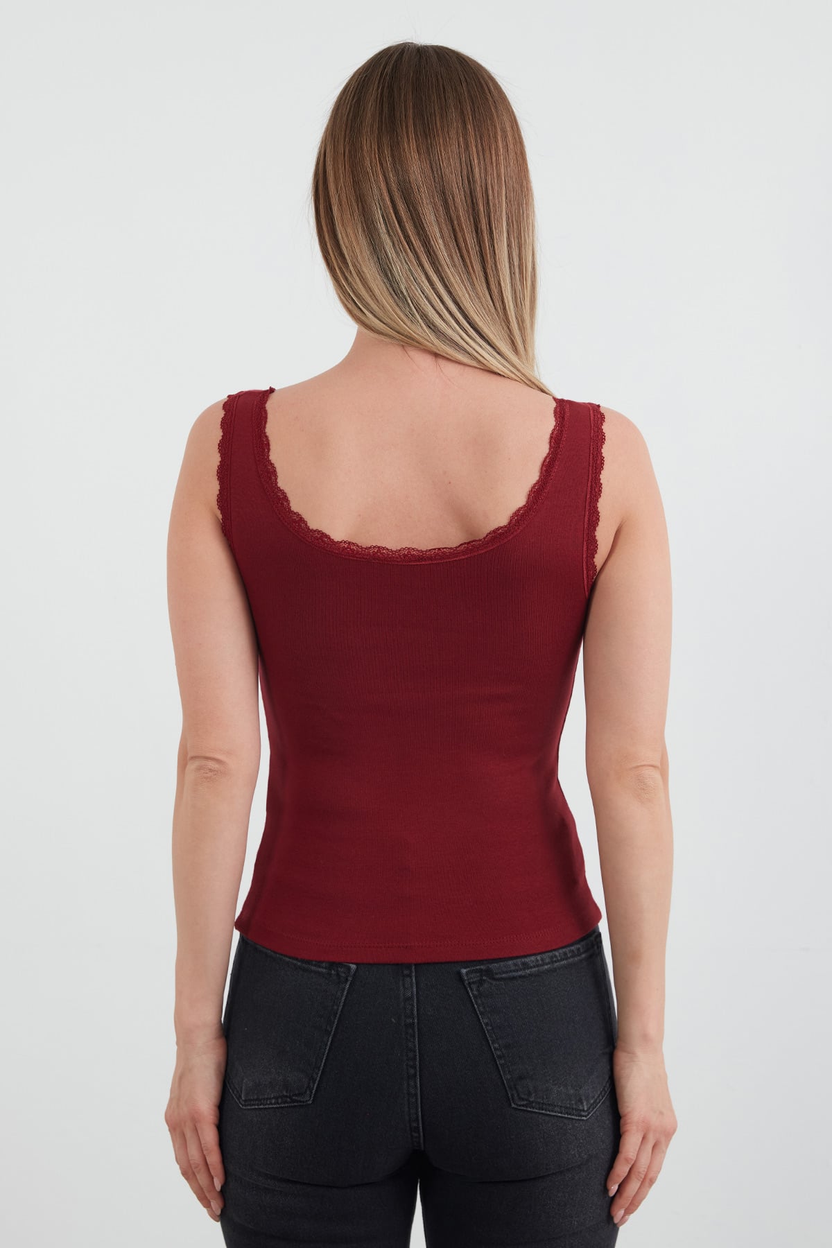 Basic Dantelli Askılı Body 4