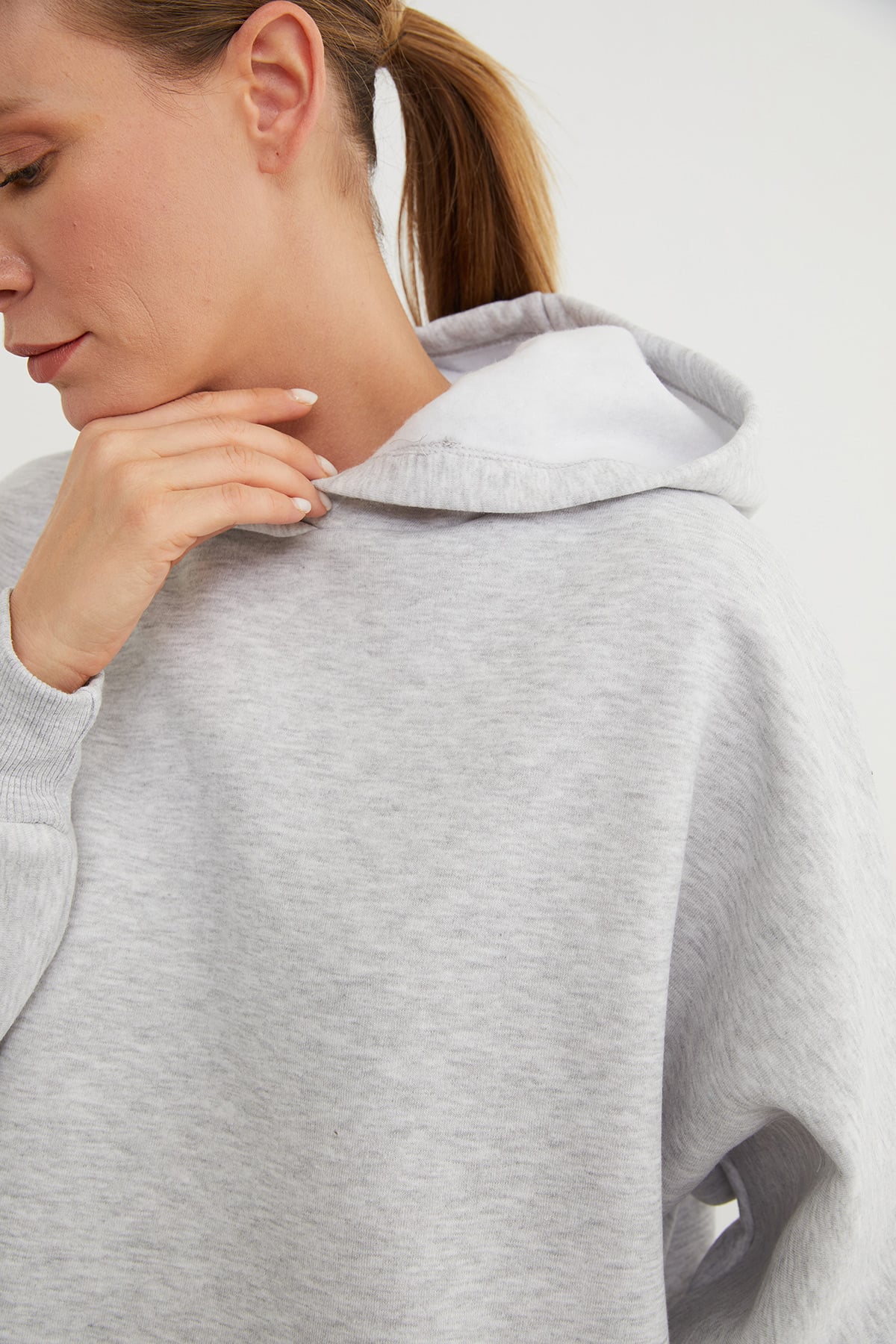 3 İplik Basic Kapüşonlu Jogger Eşofman Takımı 6