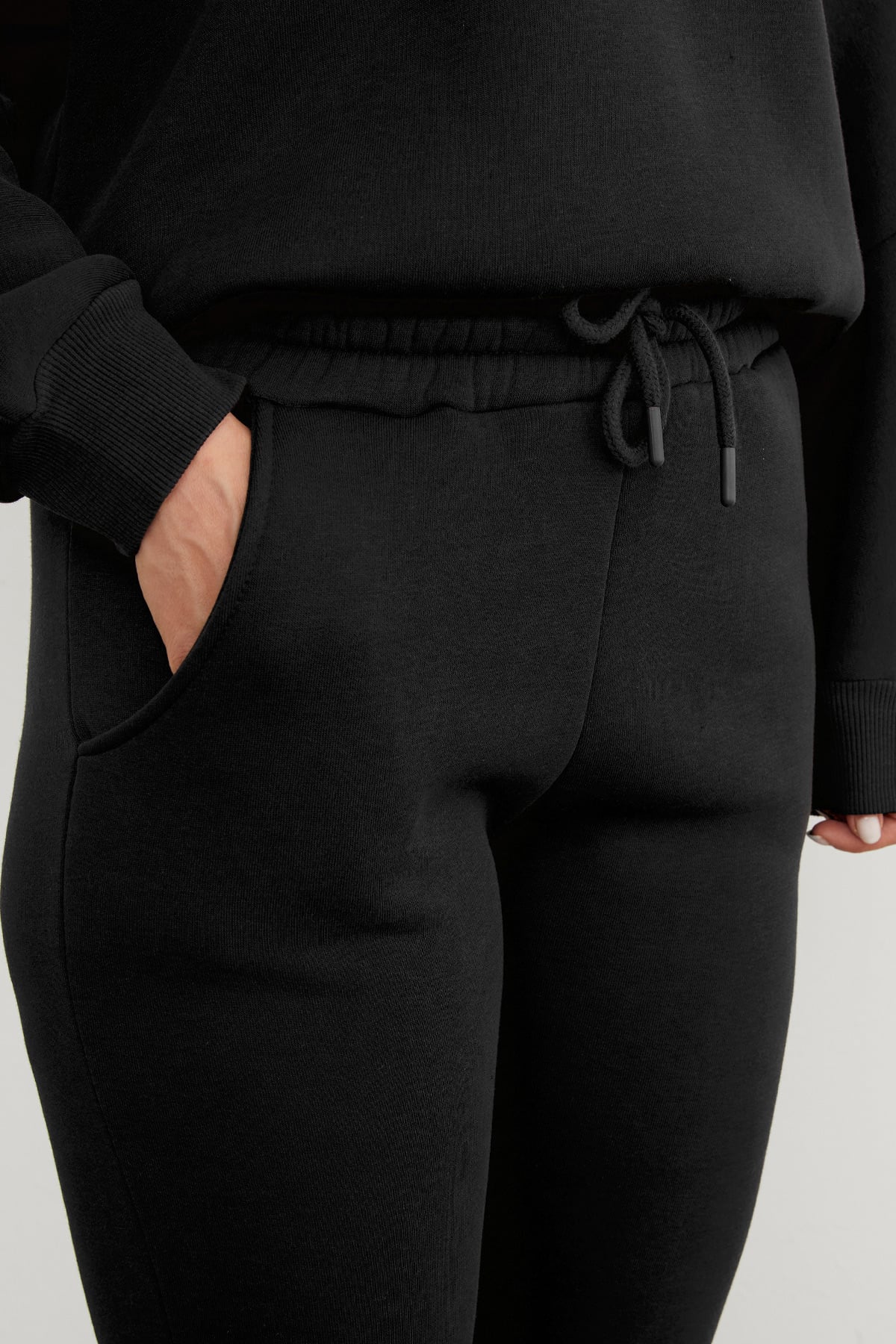 3 İplik Basic Kapüşonlu Jogger Eşofman Takımı 8
