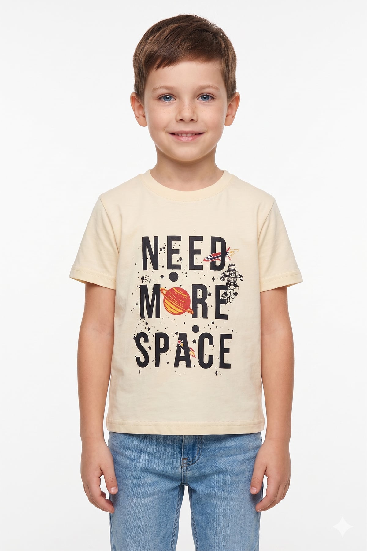 Need More Space Baskılı Erkek Çocuk Tişört 2