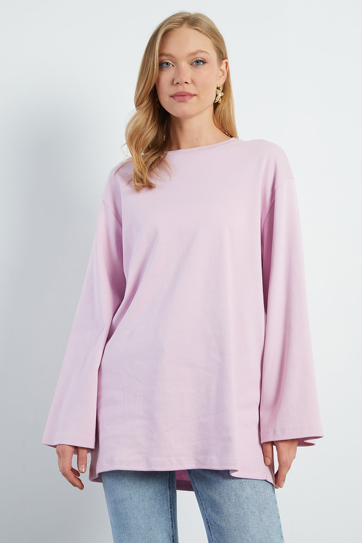 Fullamodest Basic Geniş Kol Tunik 2