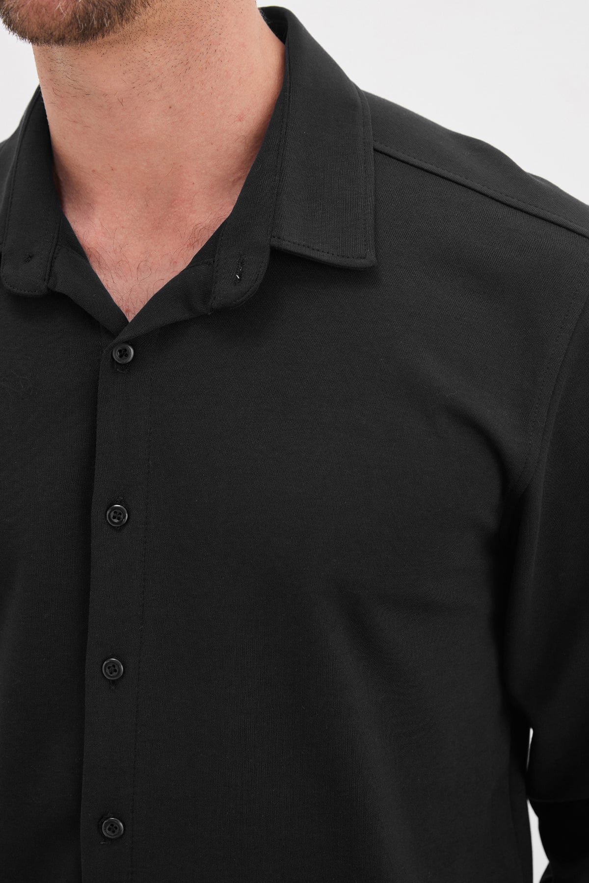 Erkek Basic Uzun Kol Regular Fit Gömlek 5