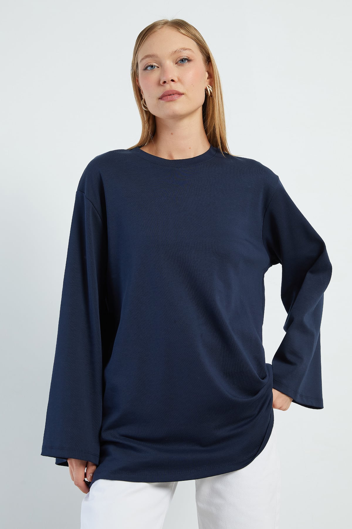 Fullamodest Basic Geniş Kol Tunik 5