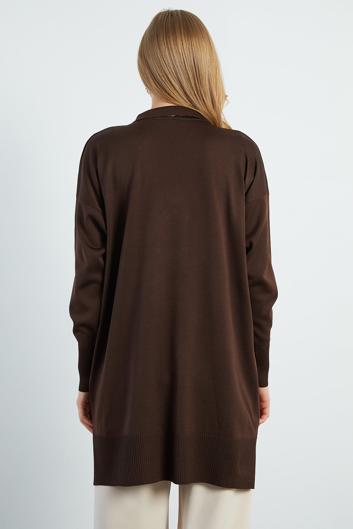 Fullamodest Dantel Fularlı Triko Tunik 8