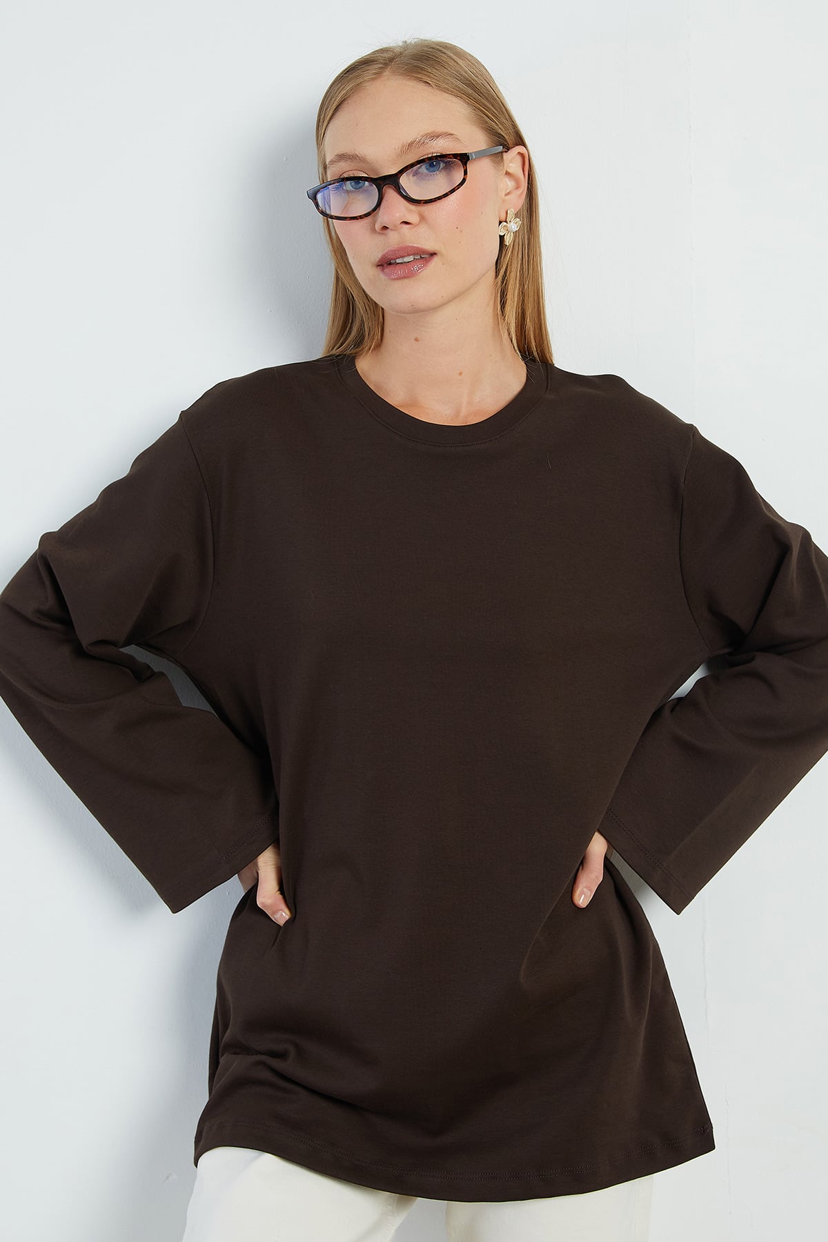 Fullamodest Basic Geniş Kol Tunik 3