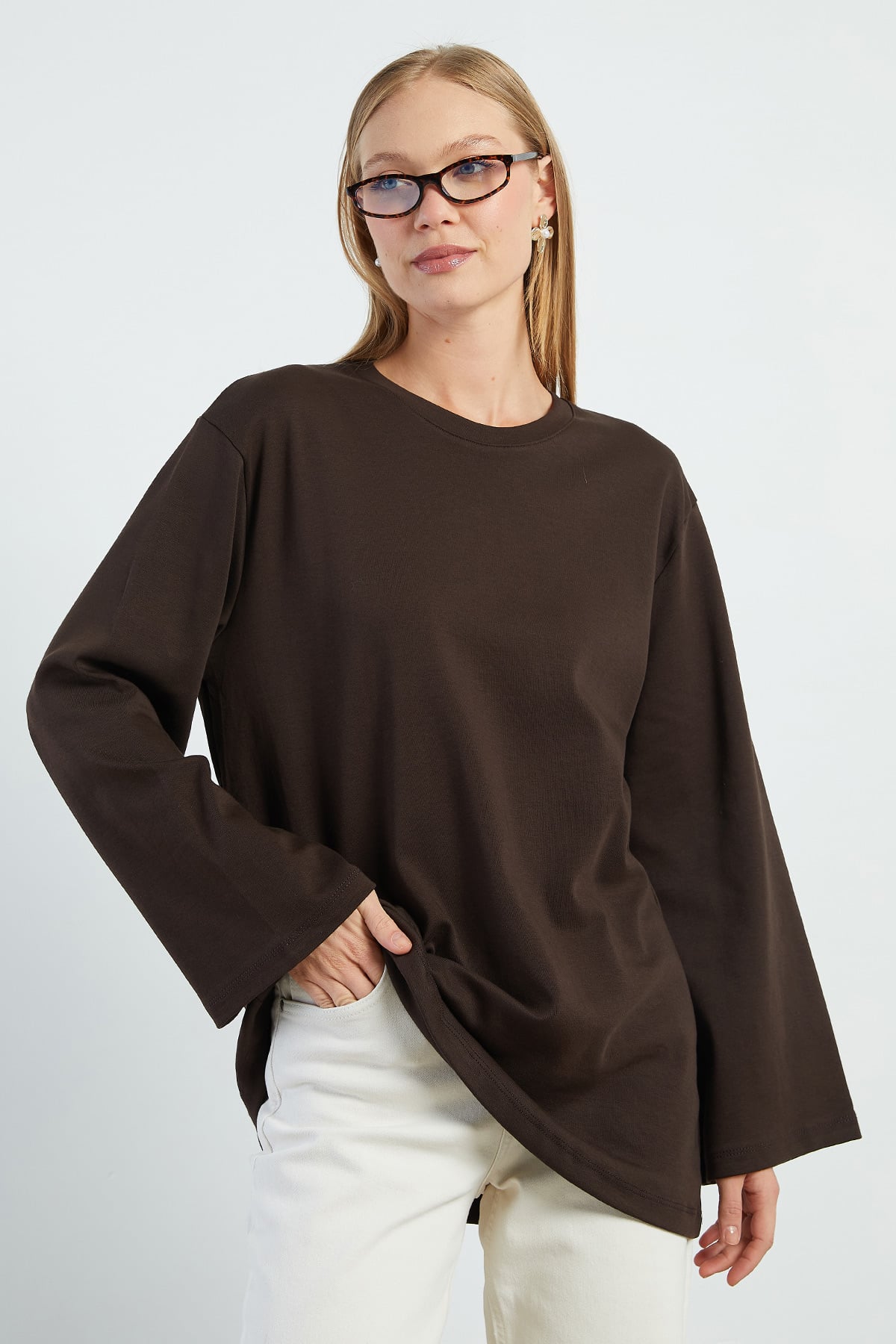 Fullamodest Basic Geniş Kol Tunik 2