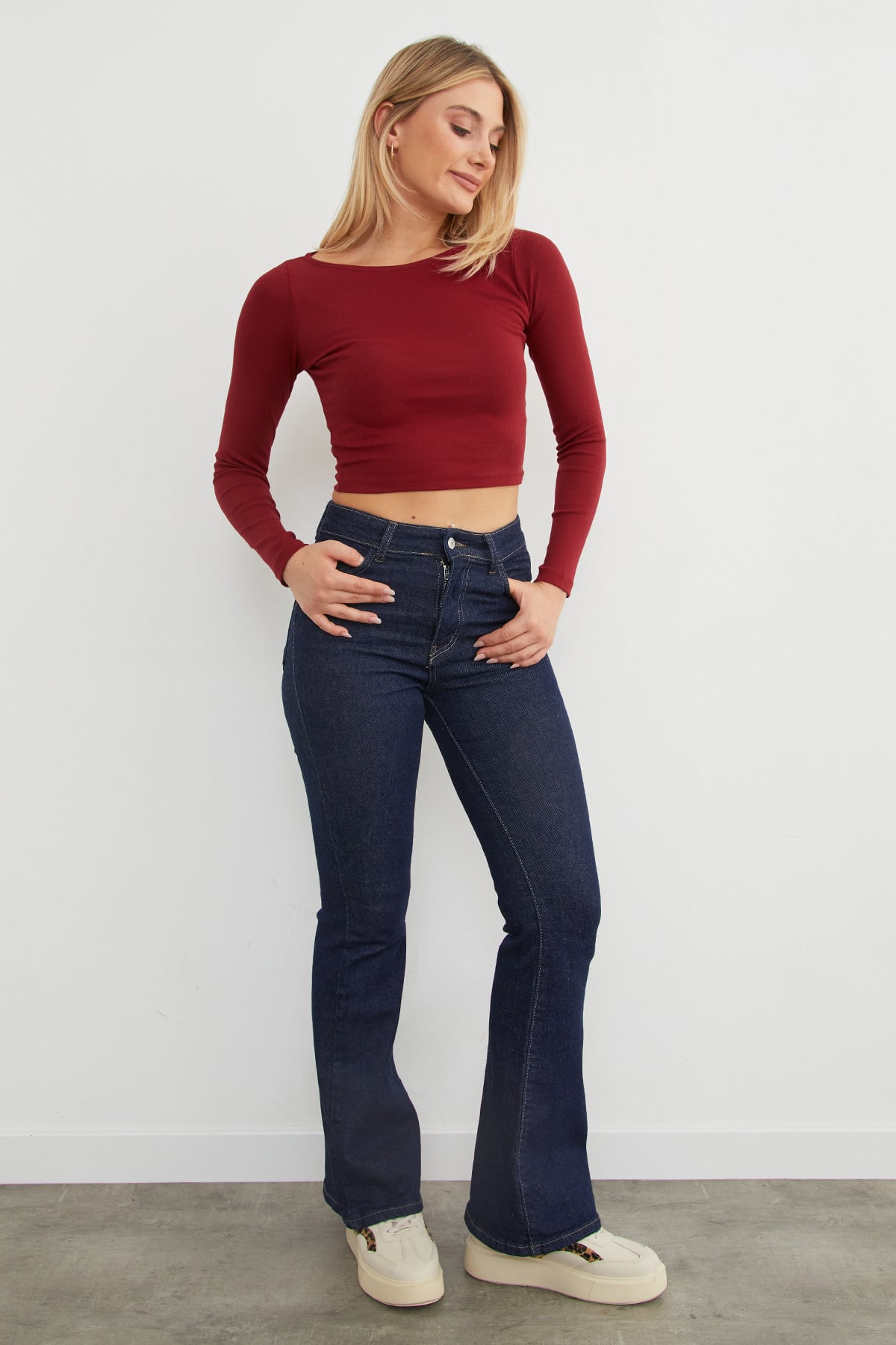 Basic Kayık Yaka Modal Body 2