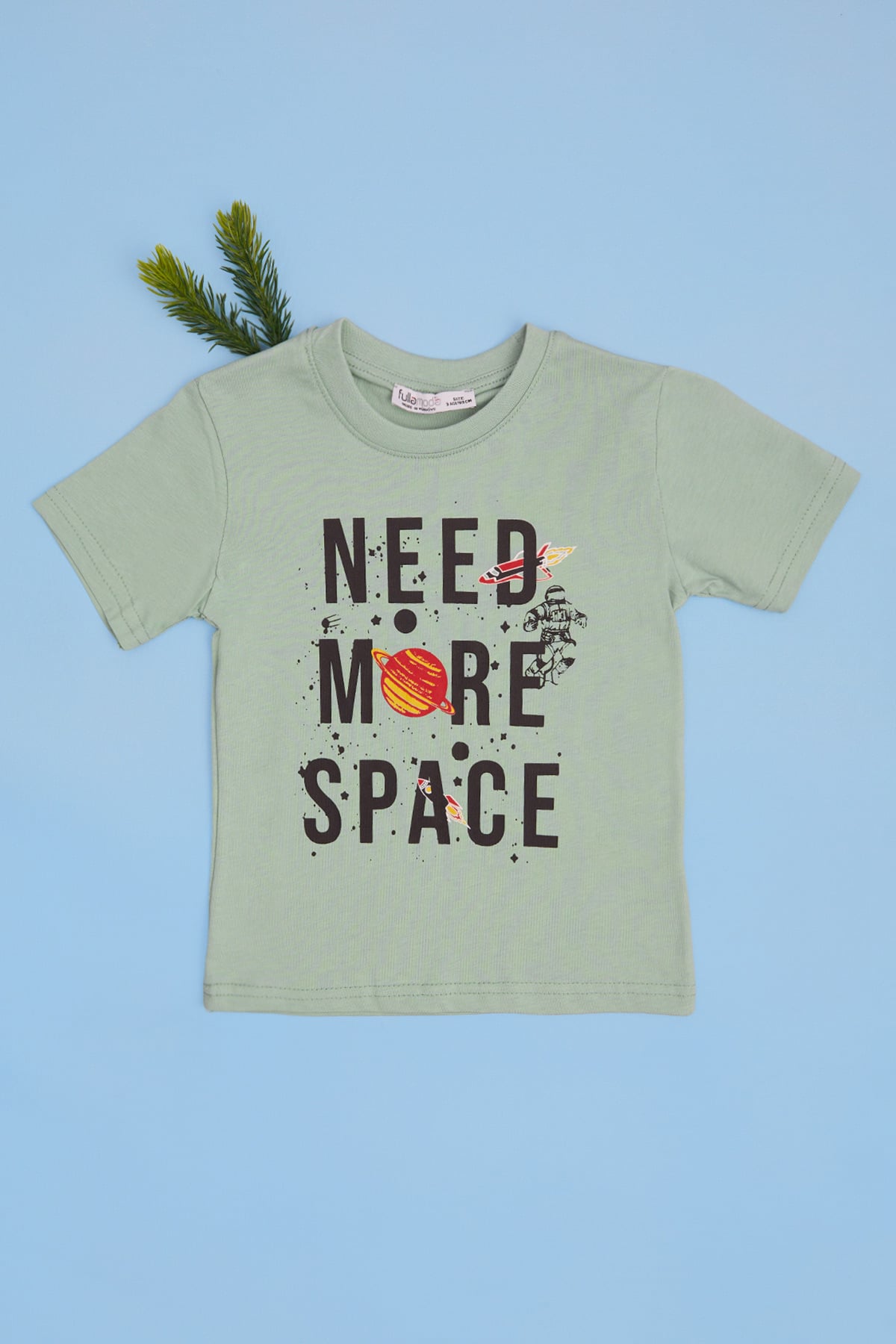 Need More Space Baskılı Erkek Çocuk Tişört 3
