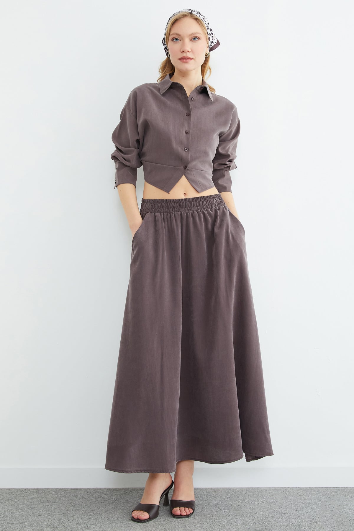 Beli Lastikli Cepli Maxi Boy Etek