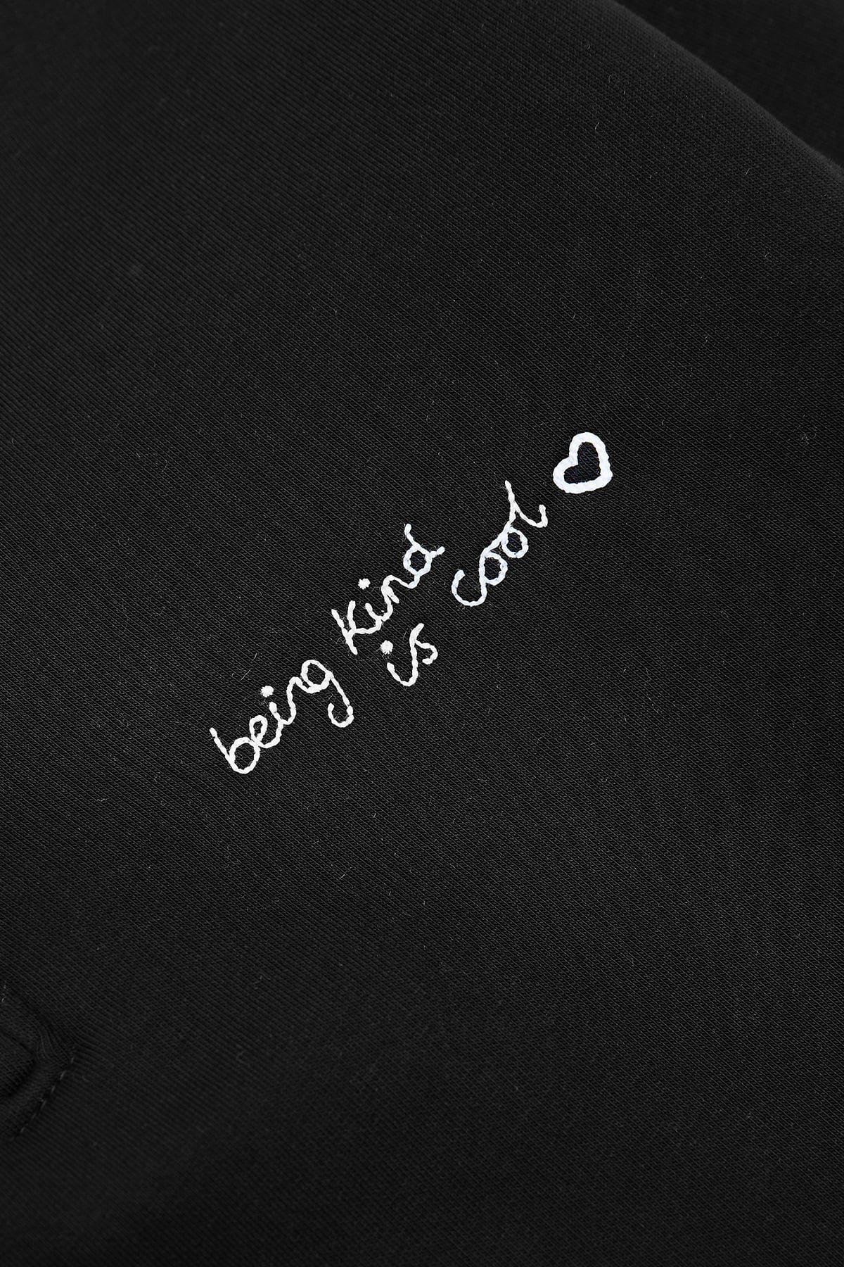 Çocuk Kız 3 İplik Yarım Fermuarlı Dik Yaka Sweatshirt 5