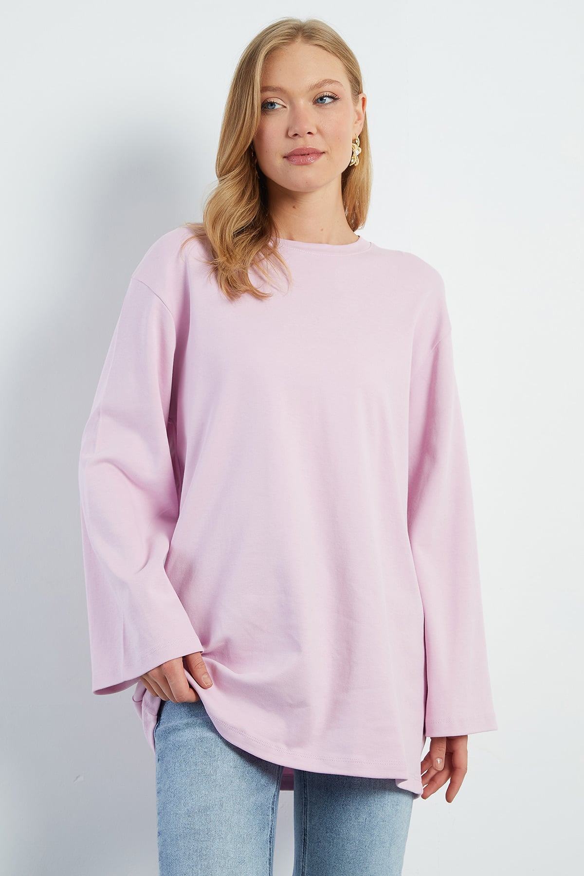 Fullamodest Basic Geniş Kol Tunik 3