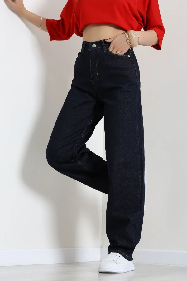 Baggy Kot Pantolon Koyulacivert 5