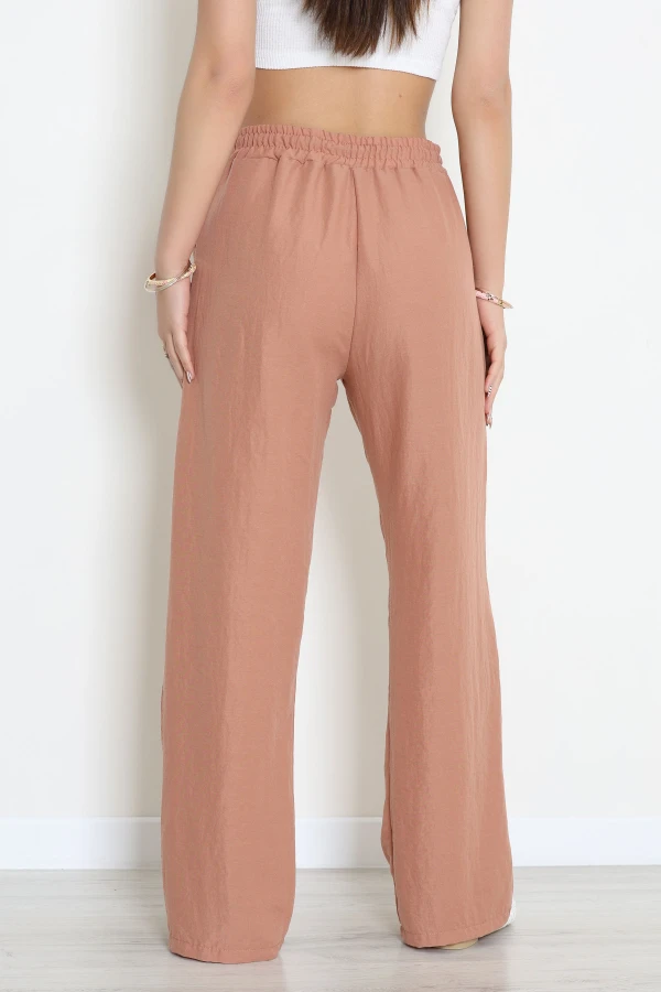Palazzo Rahat Pantolon Caramel 7