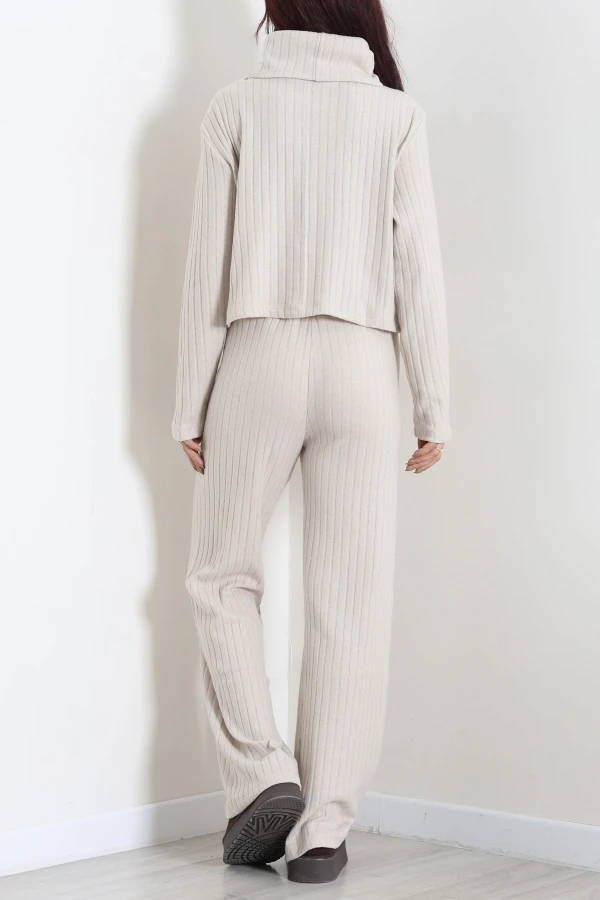Raporlu İnterlok Bluzlu Takım Taş 7