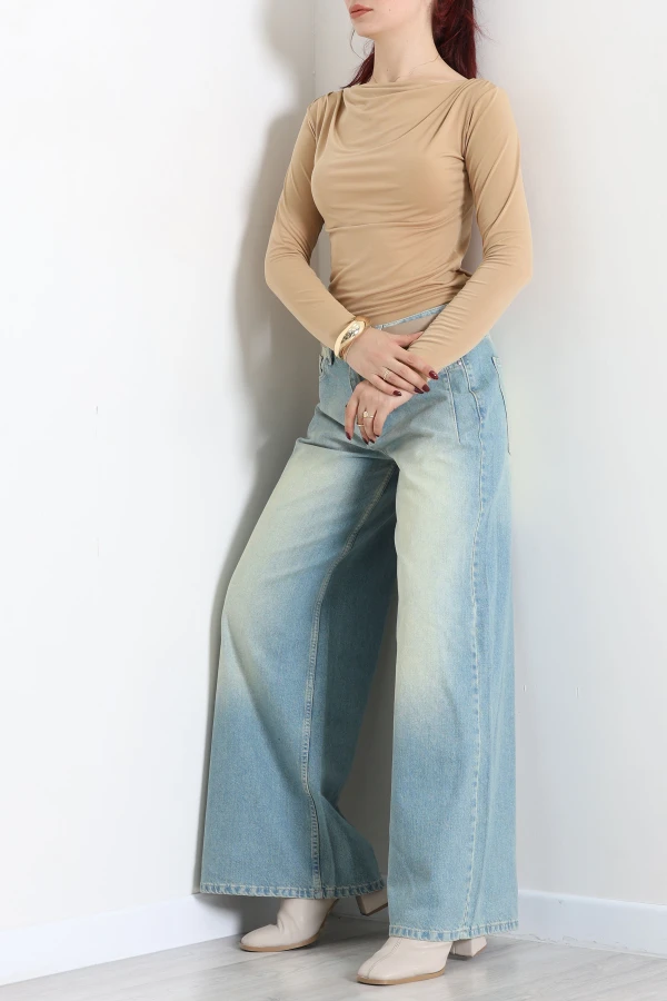 Degaje Yaka Sandy Bluz Mocha 6