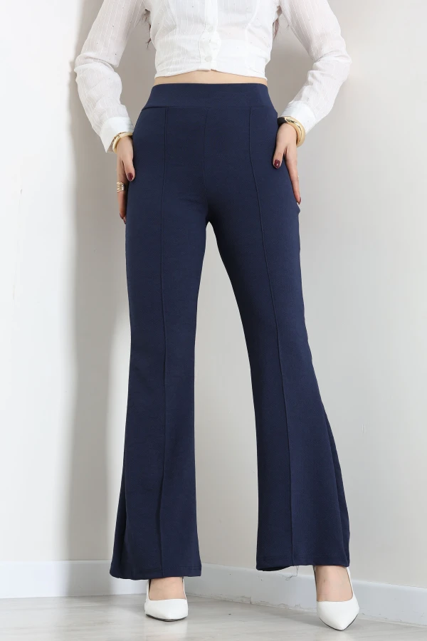 Zra Krep Zara Pantolon Lacivert