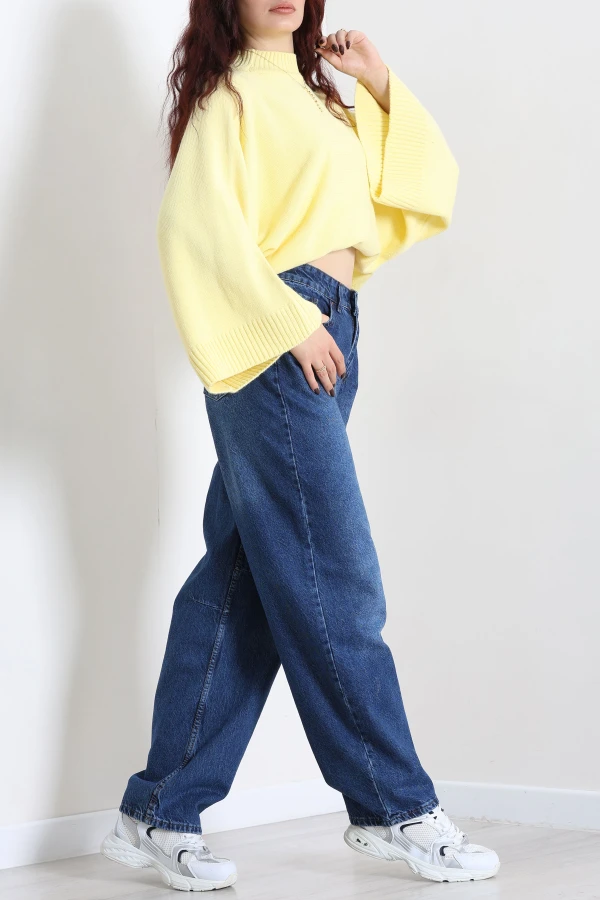 Baggy Kot Pantolon Mavi 6