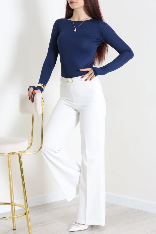 Kadın Laci Parmak Geçmeli Viskon Basic Body 4