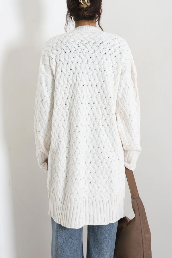 Triko Hırka Latte 8