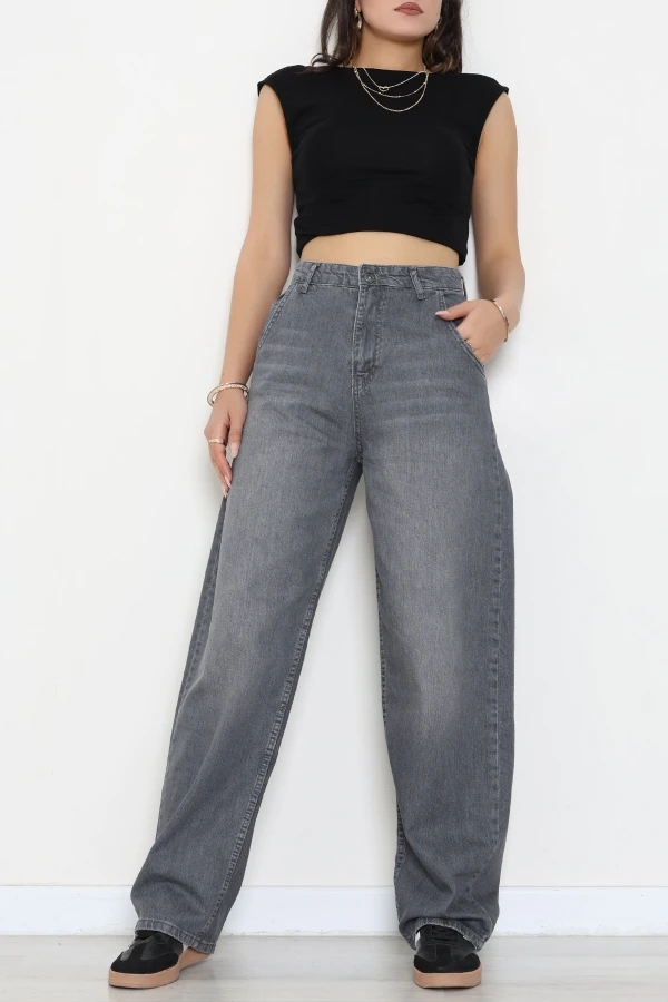 Baggy Kot Pantolon Açıkfüme 2