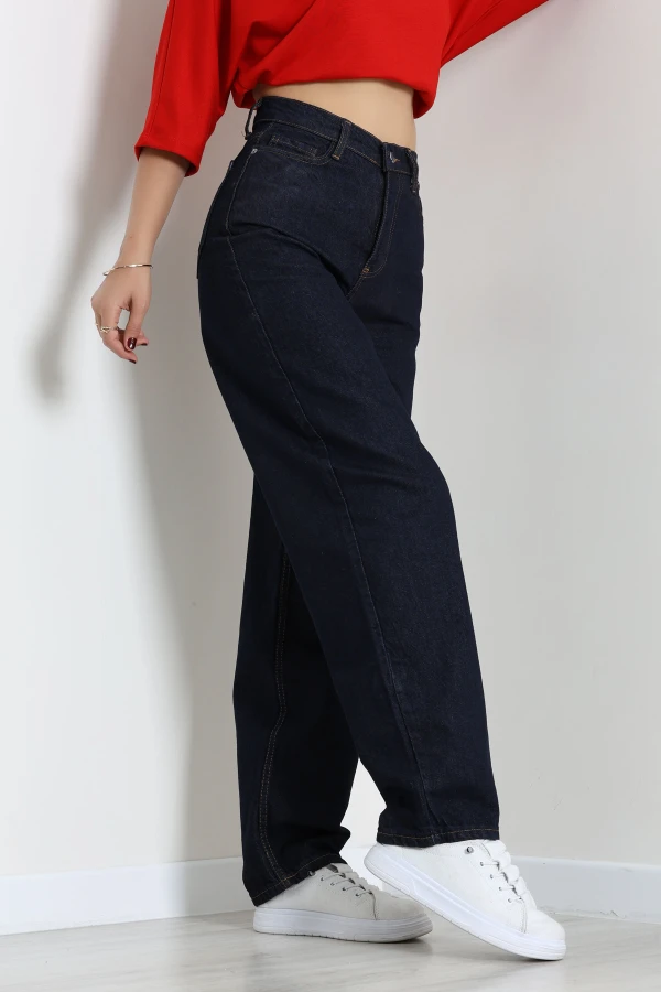 Baggy Kot Pantolon Koyulacivert 3