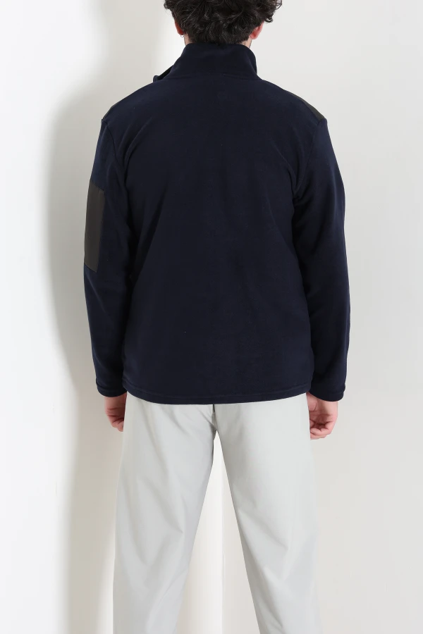 Garnili 3 Cepli Polar Erkek Ceket Lacivert 7