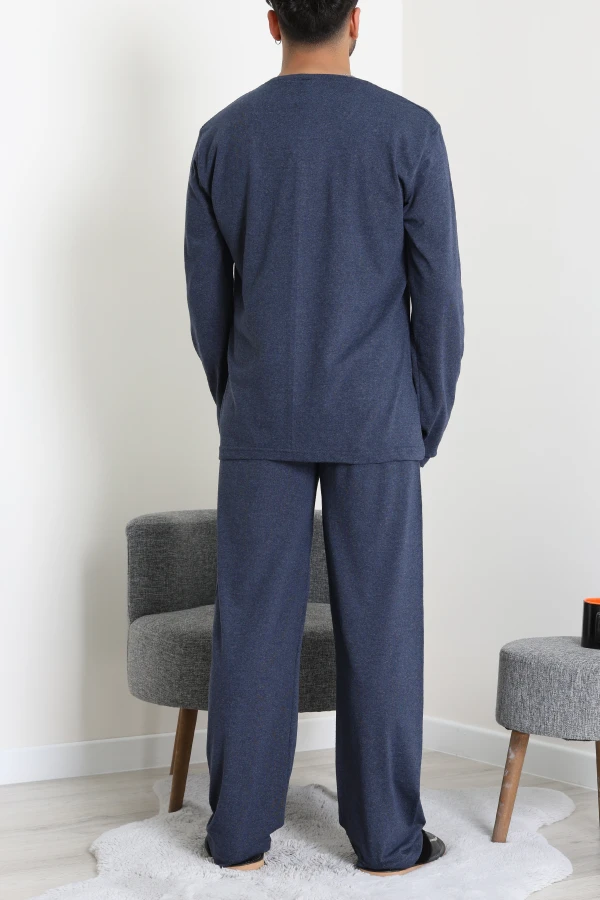 Süprem Erkek Pijama Takımı Lacivert 7