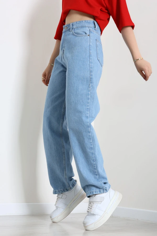 Baggy Kot Pantolon Mavi 5
