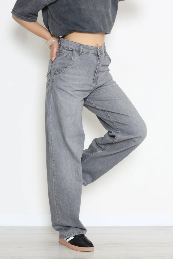 Baggy Kot Pantolon Füme 5