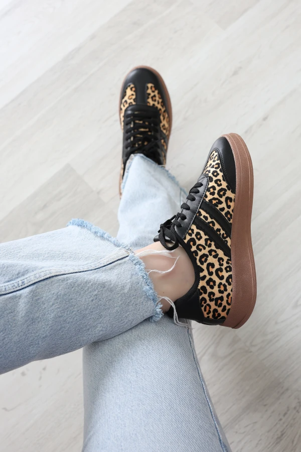 Günlük Spor Ayakkabı Leoparsiyah 3